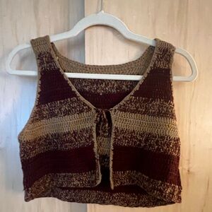 NWT Cider Crochet Knit Top